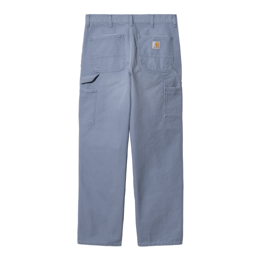 Carhartt WIP - Single Knee Pant Dearborn - BAY BLUE AGED CANVAS / Blå - Bukser