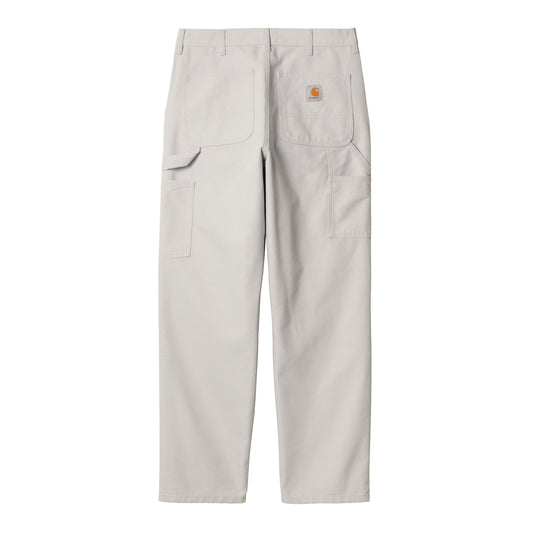 Carhartt WIP - Single Knee Pant Dearborn - BASALT RINSED / Grå - Bukser