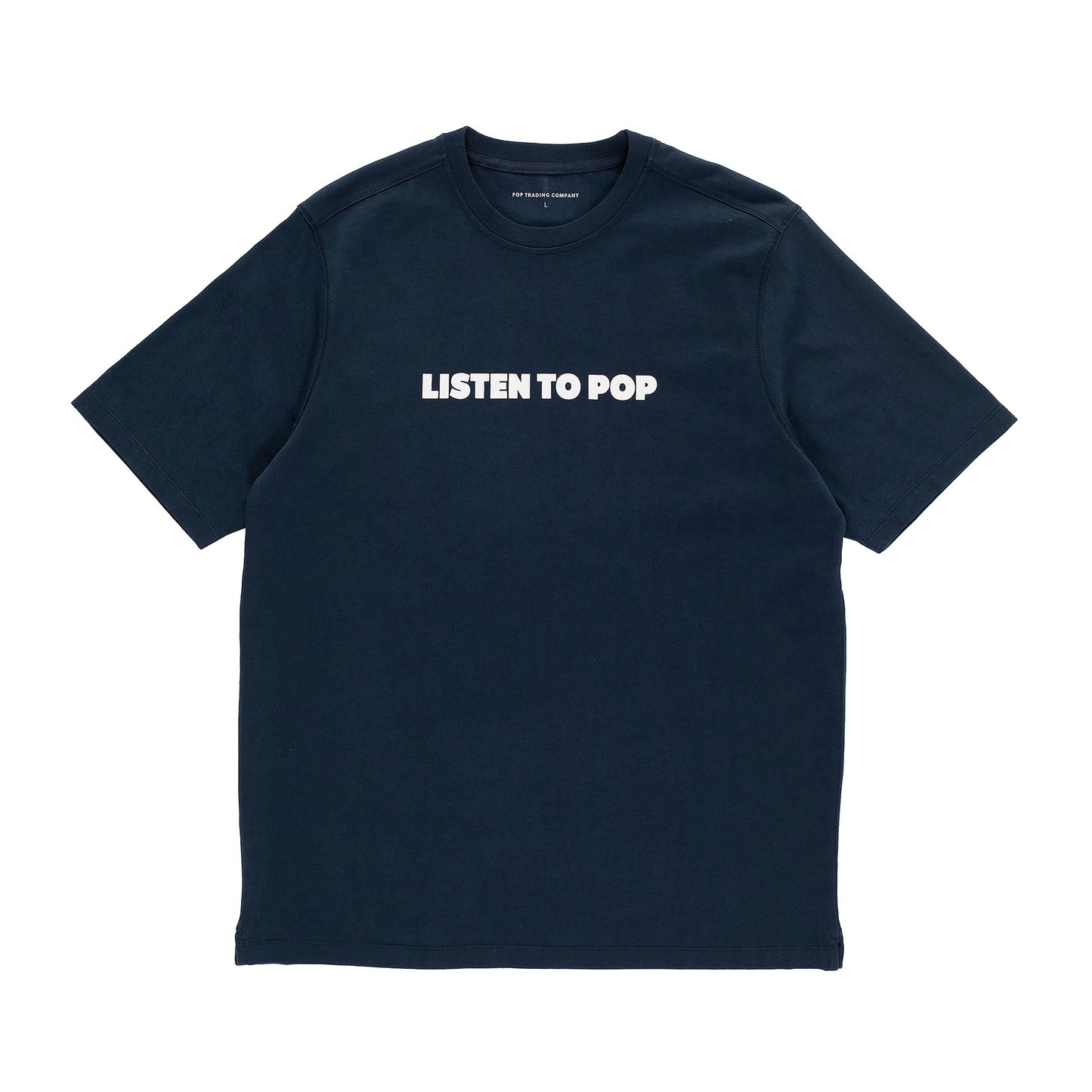 Pop Trading Company - Skatemuzik T-Shirt - NAVY / Blå - T-Shirts
