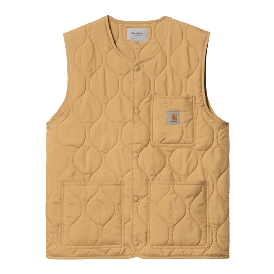 Carhartt WIP - Skyton Vest - BOURBON / Beige||Brun||Gul - Jakker