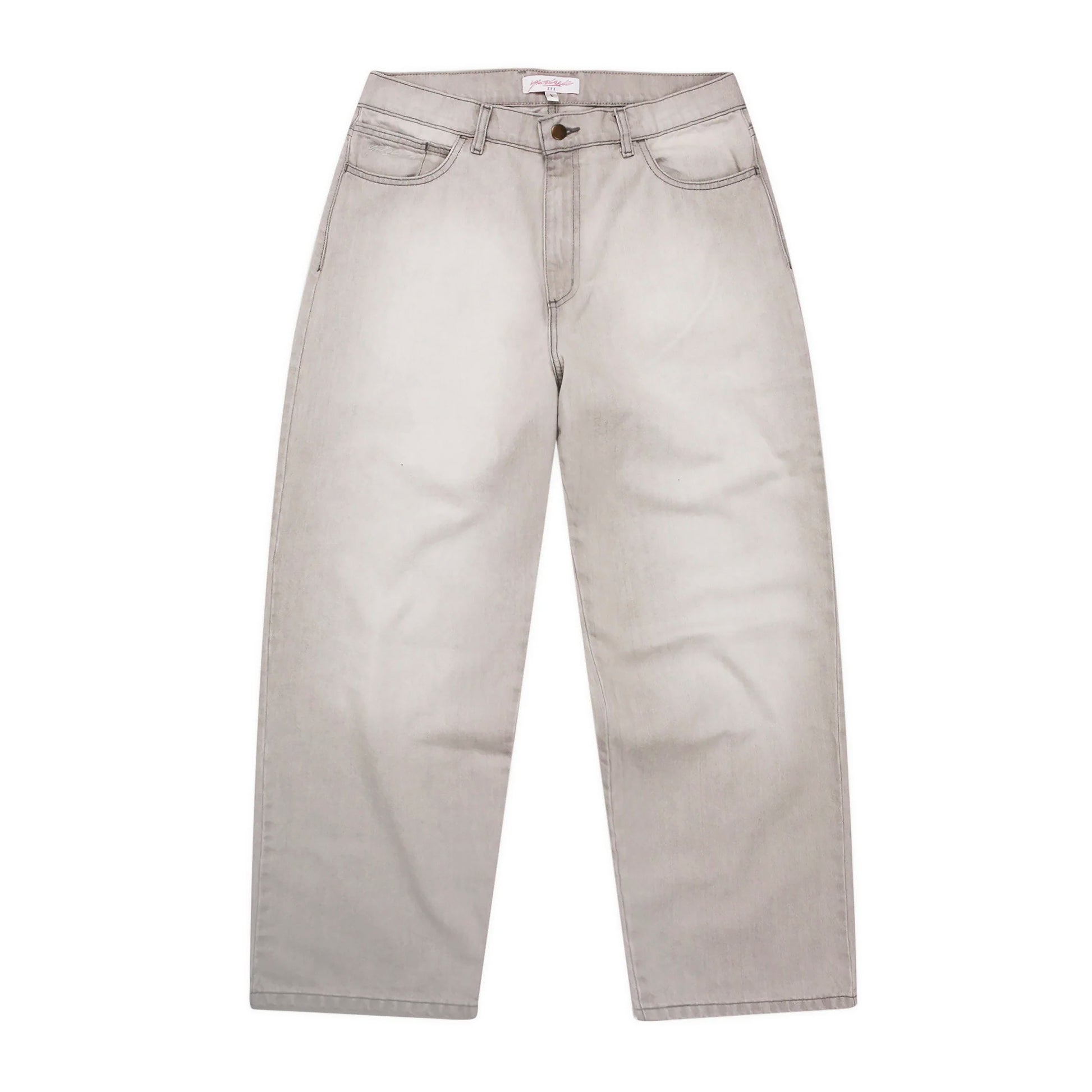 Yardsale - Slub Stain Phantasy Jeans - SILVER / Grå - Bukser