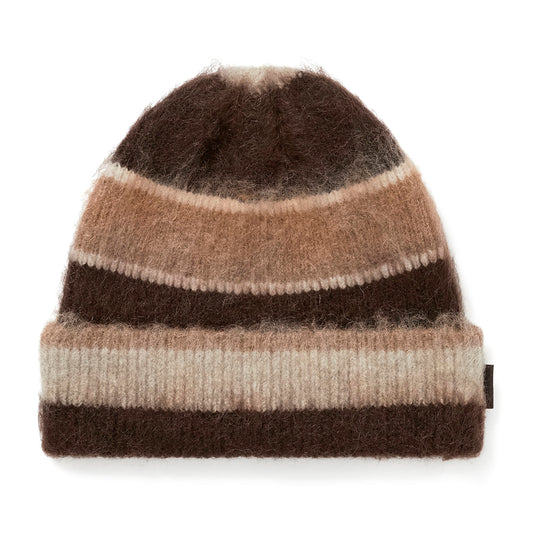 Striped Mohair Beanie