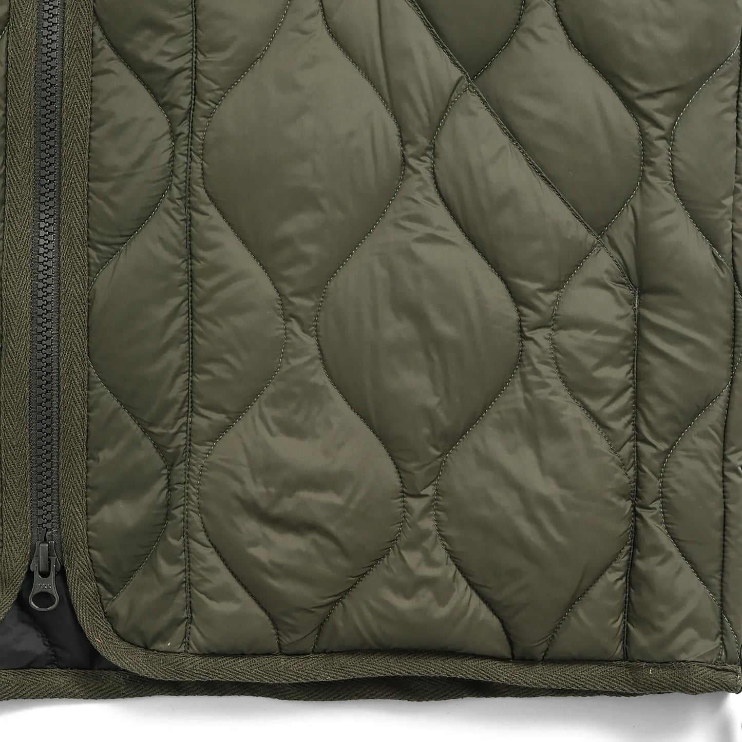 Military Crew Neck Down Vest (Soft Shell)