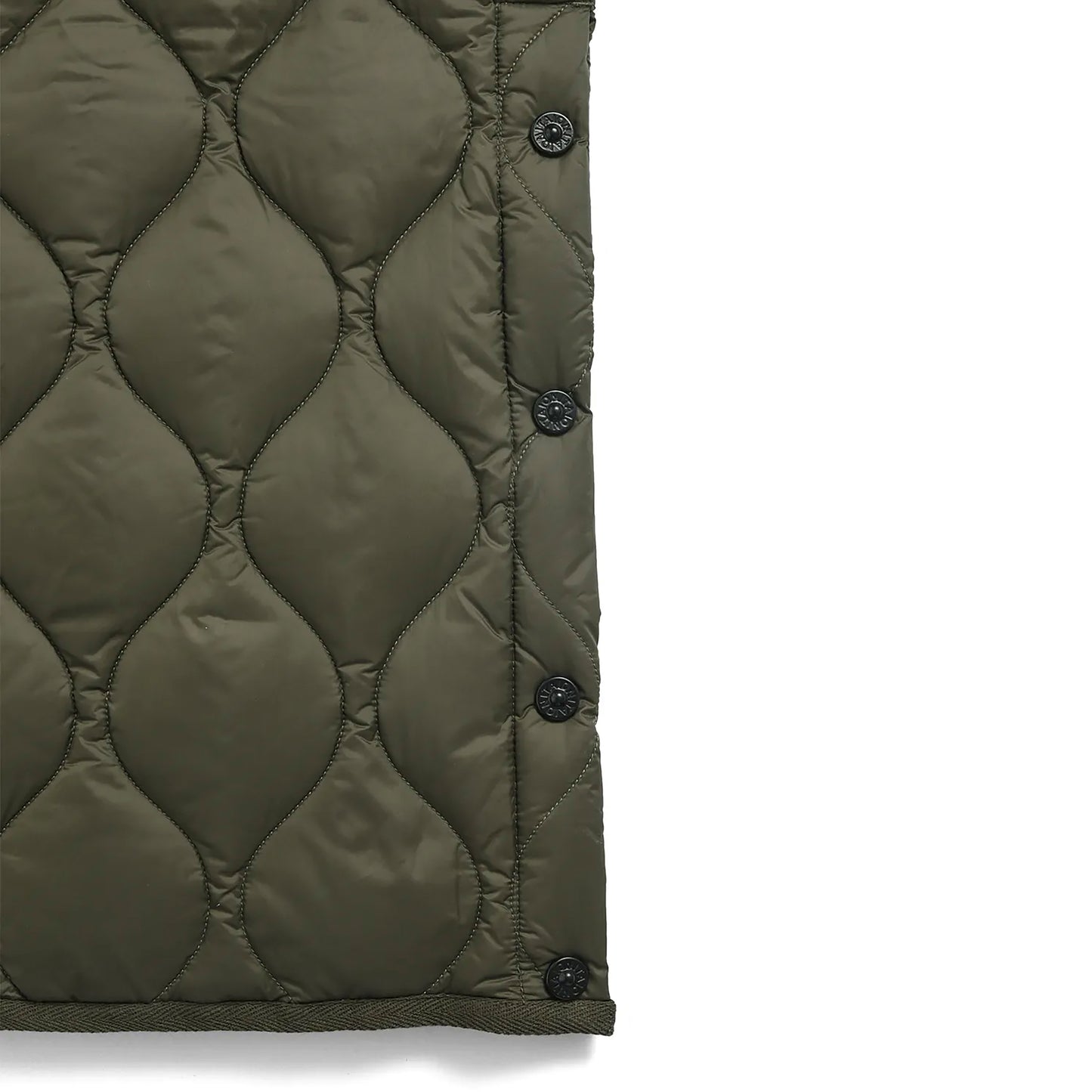 Military Crew Neck Down Vest (Soft Shell)