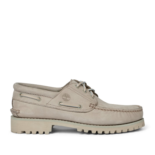 Timberland - 3-Eye Lug Handsewn Boat Shoe - LIGHT TAUPE NUBUCK / Grå||Beige - Sko