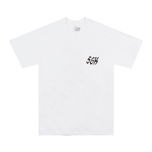 Bronze 56K - Tiger Pocket Tee - WHITE / Hvid - T-Shirts
