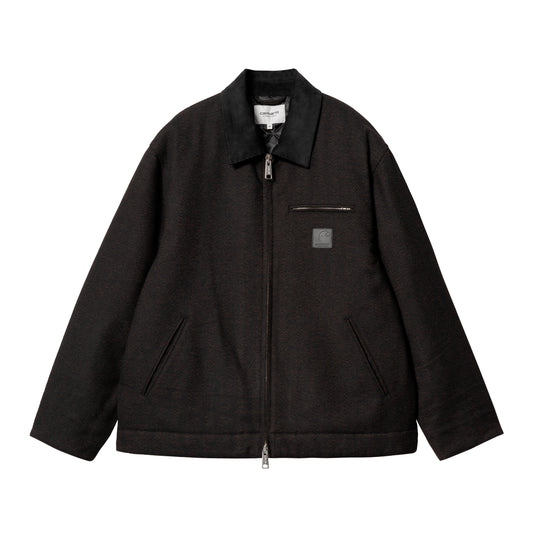 Carhartt WIP - Truman Coat - CHOCOLATE / BLACK / Sort||Brun - Jakker