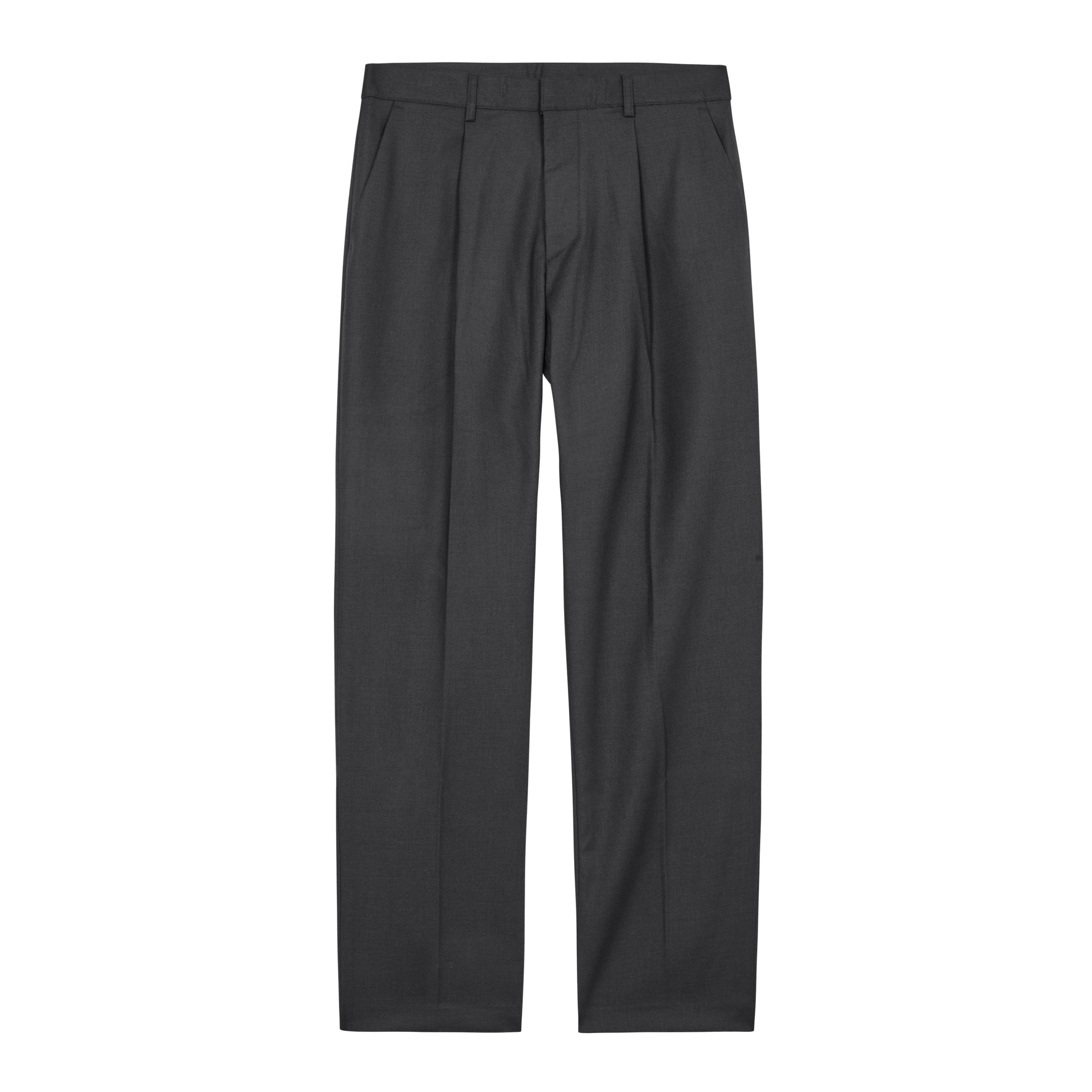 Uniform Bridge - Wide Slacks Pants - GREY / Grå - Bukser