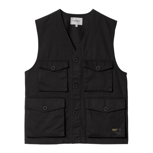 Carhartt WIP - Unity Vest - BLACK / Grøn - Jakker