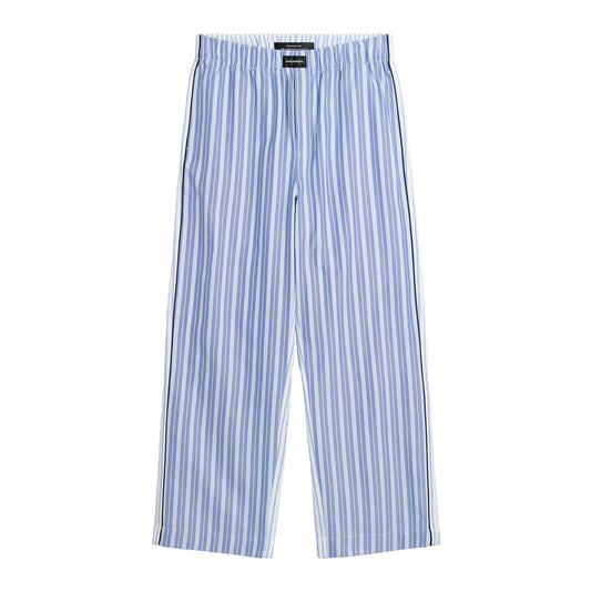 Magniberg - Wall Street Pants - BLUE STRIPED TWO / Blå||Striber - Bukser