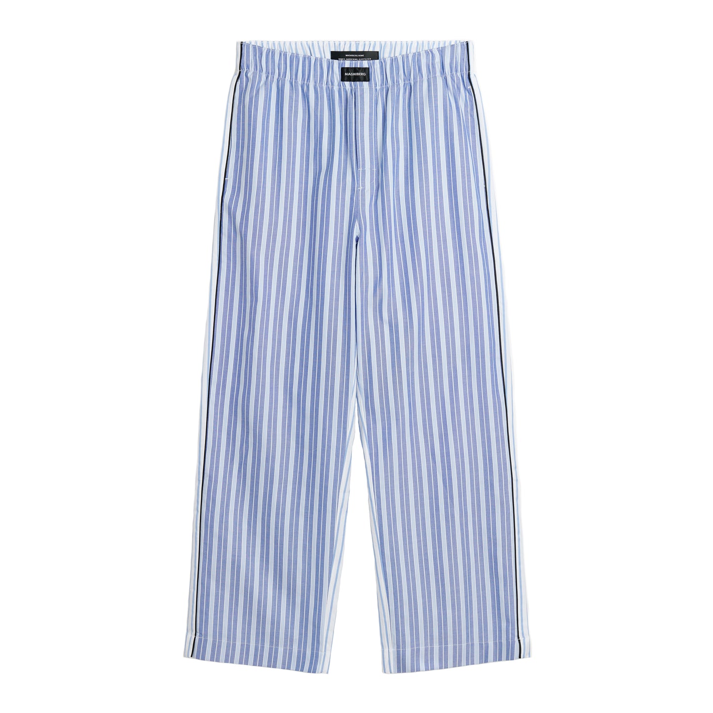 Magniberg - Wall Street Pants - BLUE STRIPED TWO / Blå||Striber - Bukser