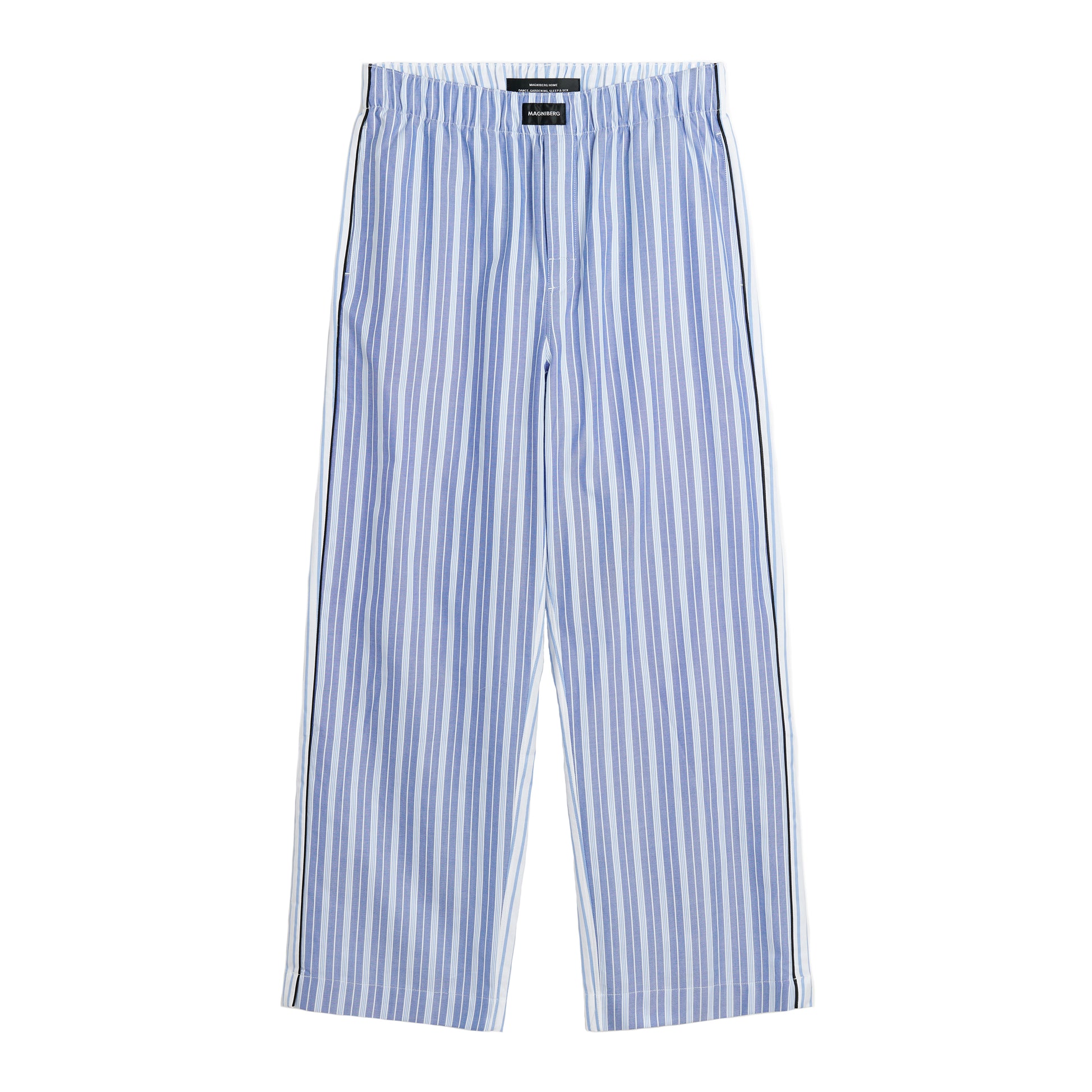 Magniberg - Wall Street Pants - BLUE STRIPED TWO / Blå||Striber - Bukser