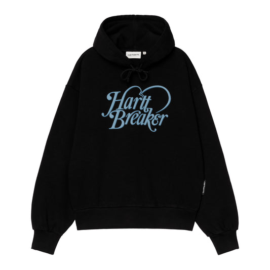 Carhartt WIP - W' Hooded Harttbreaker Sweat - BLACK / Sort - Sweatshirts