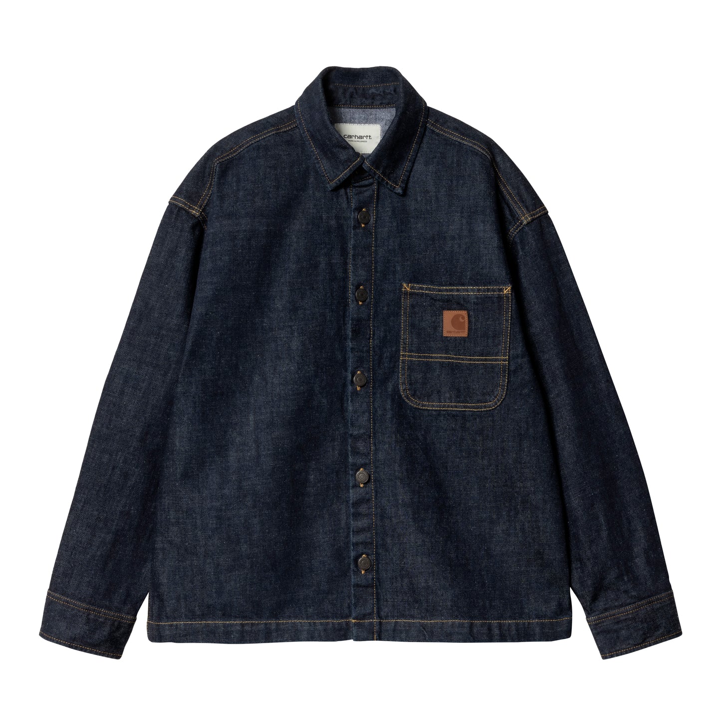 Carhartt WIP - W' Lovilia Shirt Jac - BLUE RINSED / Blå - Skjorter