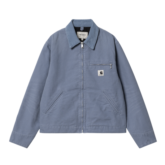 Carhartt WIP - W' OG Detroit Jacket (Summer) - BAY BLUE / BAY BLUE / Blå - Jakker