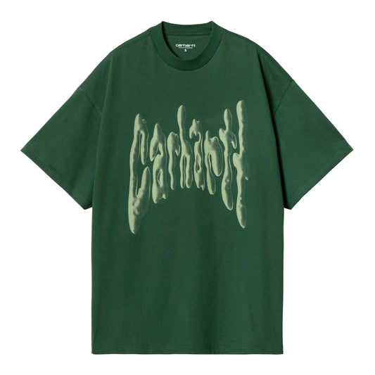 Carhartt WIP - W' S/S Goo T-Shirt - SYCAMORE TREE / Grøn - T-Shirts