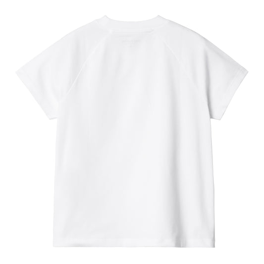 Carhartt WIP - W' S/S Roy T-Shirt - white - Dame > T-Shirts