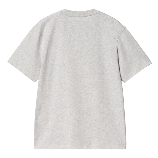W' S/S Script Embroidery T-S