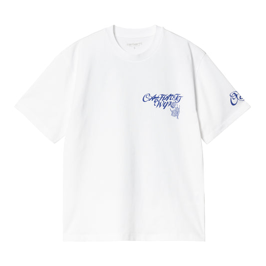 Carhartt WIP - W' S/S Tulip T-Shirt - WHITE / Hvid - T-Shirts