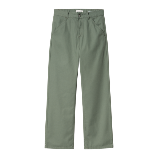 Carhartt WIP - W' Simple Pant Arlington - PARK RINSED / Grøn - Bukser