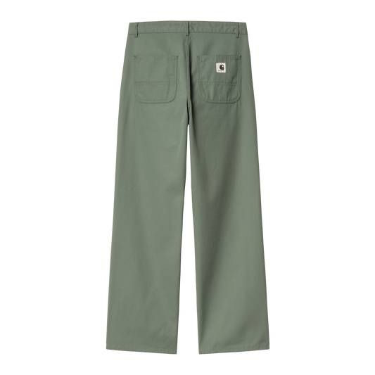 Carhartt WIP - W' Simple Pant Arlington - PARK RINSED / Grøn - Bukser