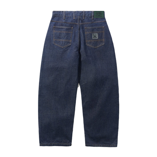 Wide Cut Denim Jeans Selvedge
