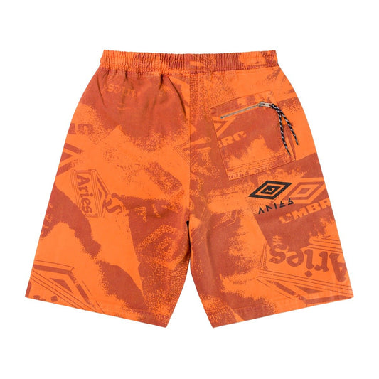 Aries x Umbro Pro 64 Shorts Orange