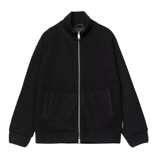 Carhartt WIP - Banley Sweater Jacket - BLACK / Sort - Jakker