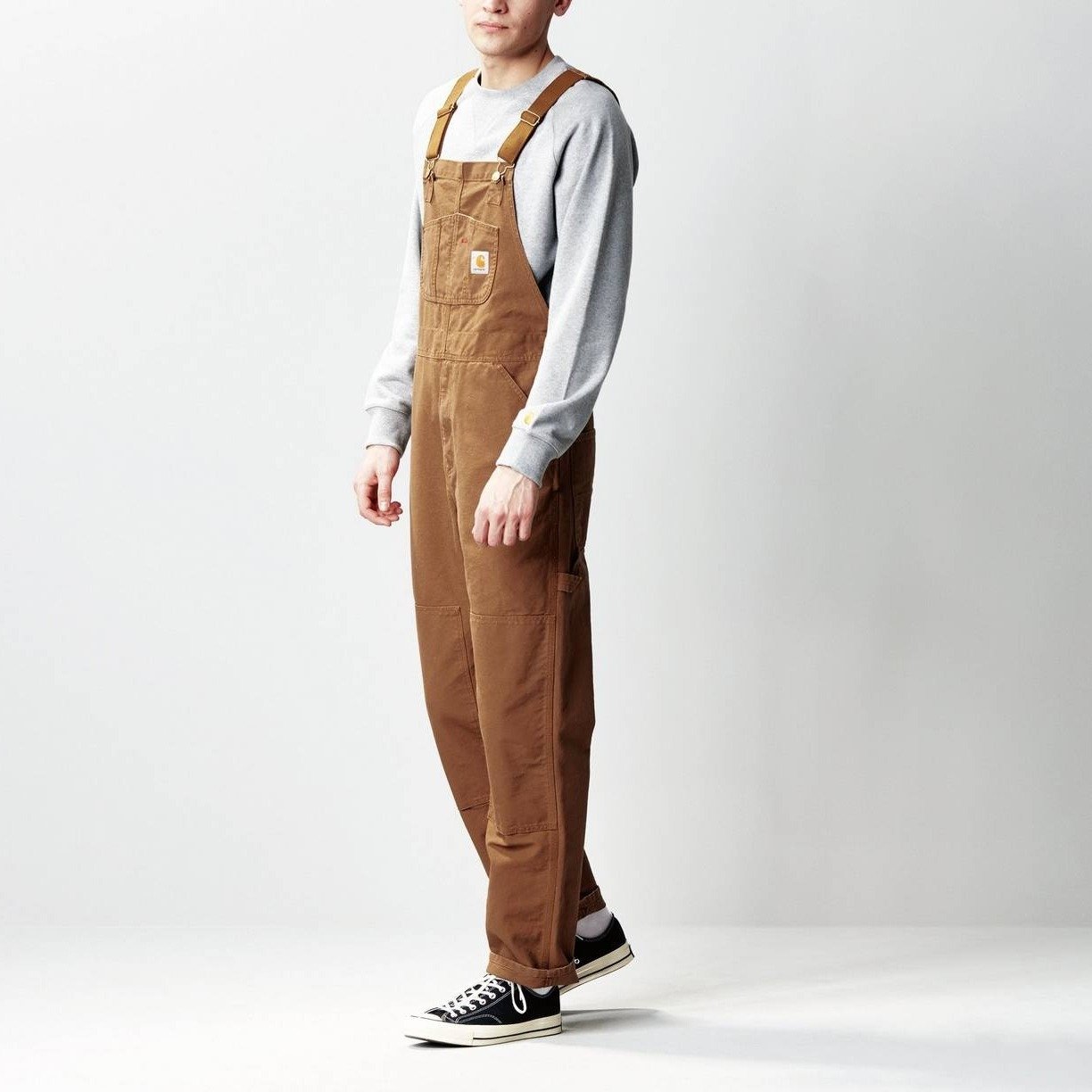Carhartt WIP Bib Overall Hamilton Brown