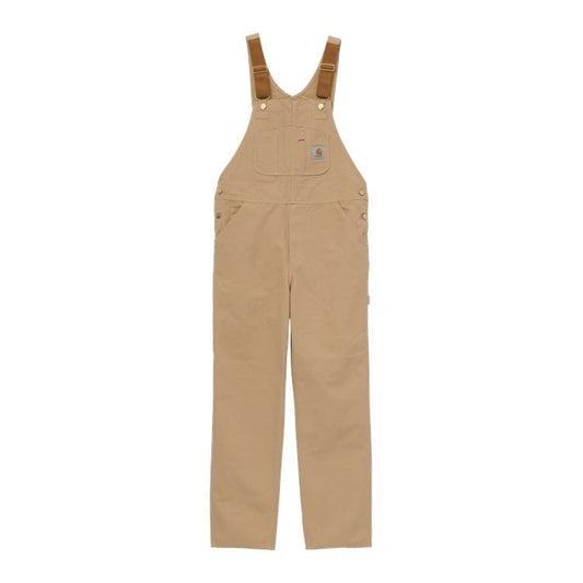 Carhartt WIP Bib Overall Dusty H Brown Rinsed