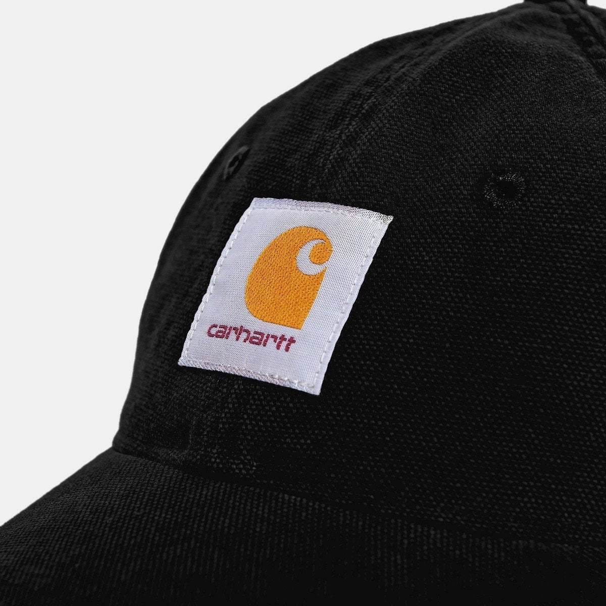 Carhartt WIP Canvas 6-Panel Cap Black