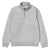 Chase Neck Zip Sweat Grey Heather