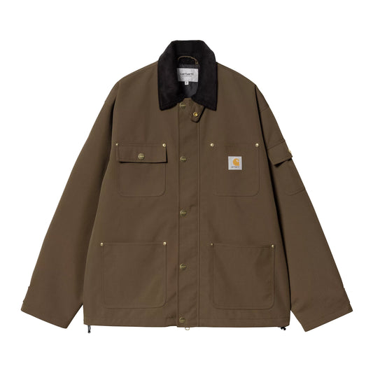 Carhartt WIP - Clapton Jacket - LIBERICA / BLACK / Brun - Jakker