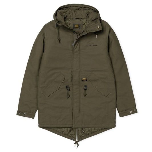 Carhartt WIP - Clash Parka - CYPRESS / Grøn - Jakker