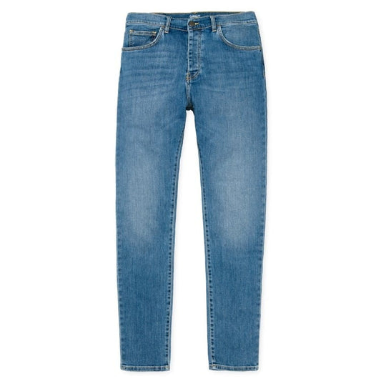 Carhartt WIP - Coast Pant - BLUE COAST BLEACHED / Blå - Bukser