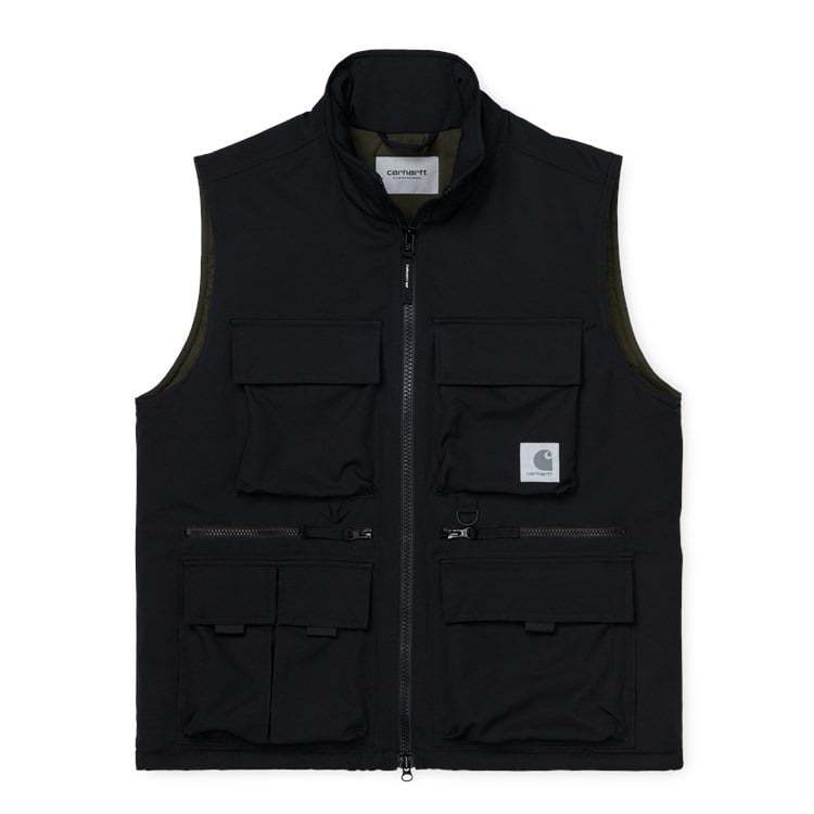 Carhartt WIP - Colewood Vest - BLACK / Sort - Jakker