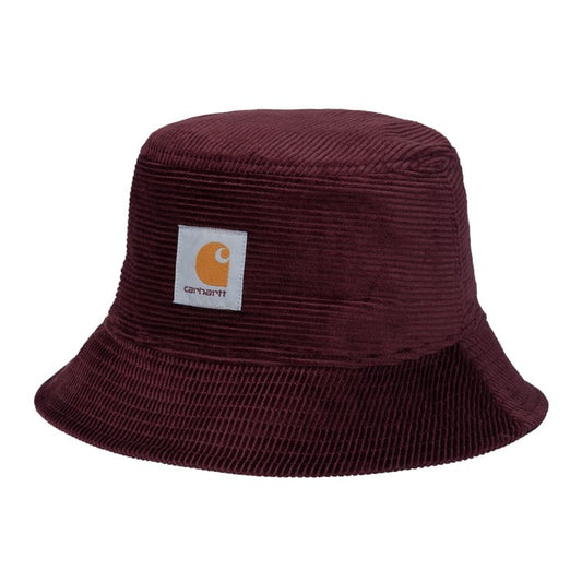 Carhartt WIP - Cord Bucket Hat - AMARONE / Rød - Accessories