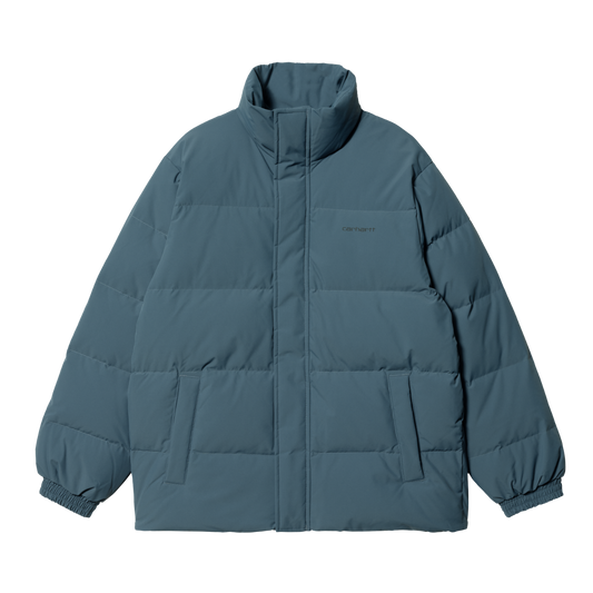 Carhartt WIP - Danville Jacket - STORM BLUE / BLACK / Blå - Jakker
