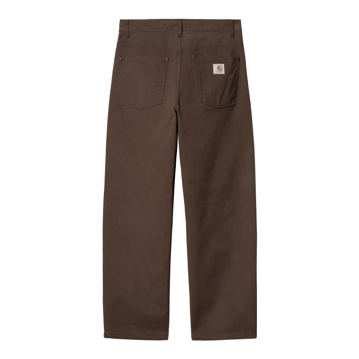 Carhartt WIP - Derby Pant - BUCKEYE RINSED / Brun - Bukser