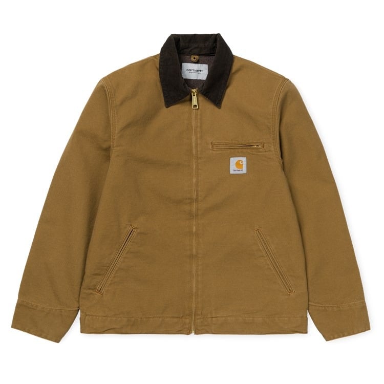 Carhartt WIP - Detroit Jacket - HAMILTON BROWN / Brun - Jakker