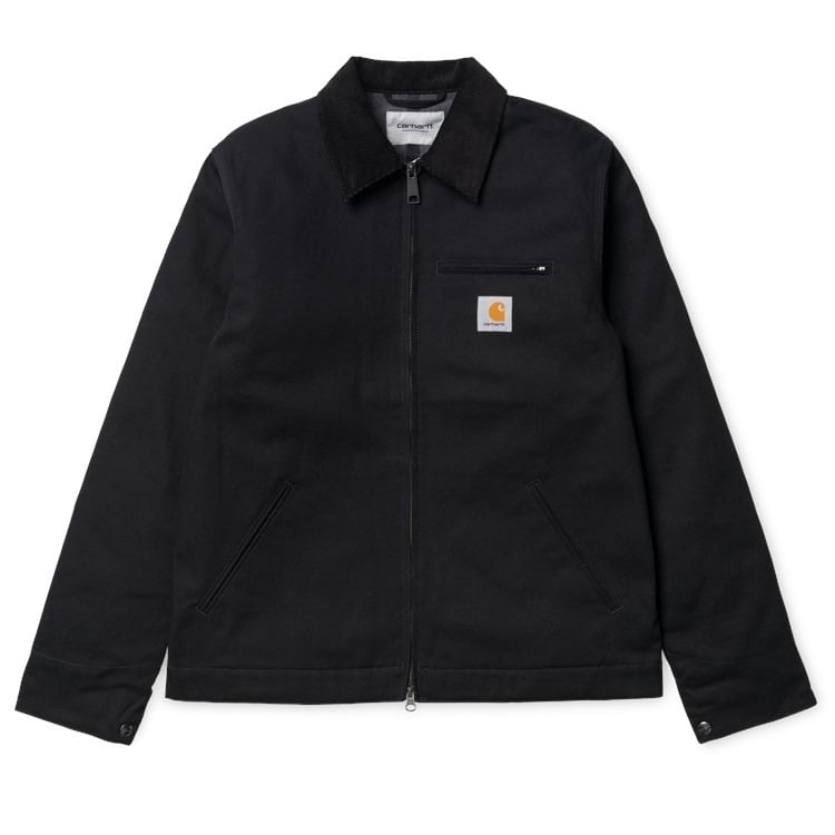 Carhartt WIP - Detroit Jacket Organic (Winter) - BLACK RIGID / Sort - Jakker