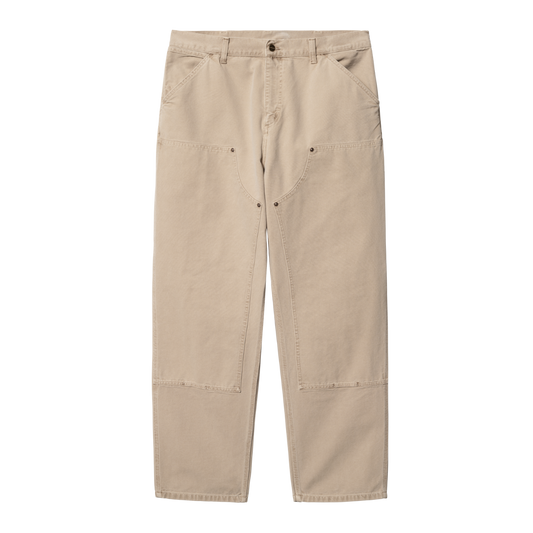 Carhartt WIP - Double Knee Pant Dearborn - DUSTY H BROWN FADED / Brun - Bukser