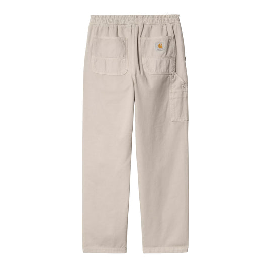 Carhartt WIP - Flint Pant - FLEUR DE SEL GARMENT / Hvid||Beige - Bukser