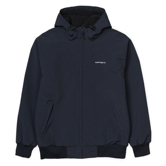 Carhartt WIP - Hooded Sail Jacket - DARK NAVY / Blå - Jakker