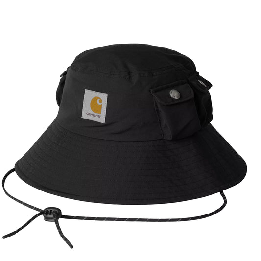 Carhartt WIP - Irwin Bucket Hat - BLACK / BLACK / Sort - Accessories