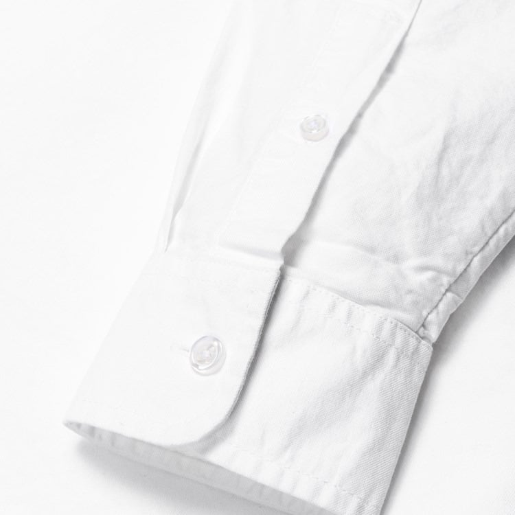 L/S Button Down Pocket Shirt White