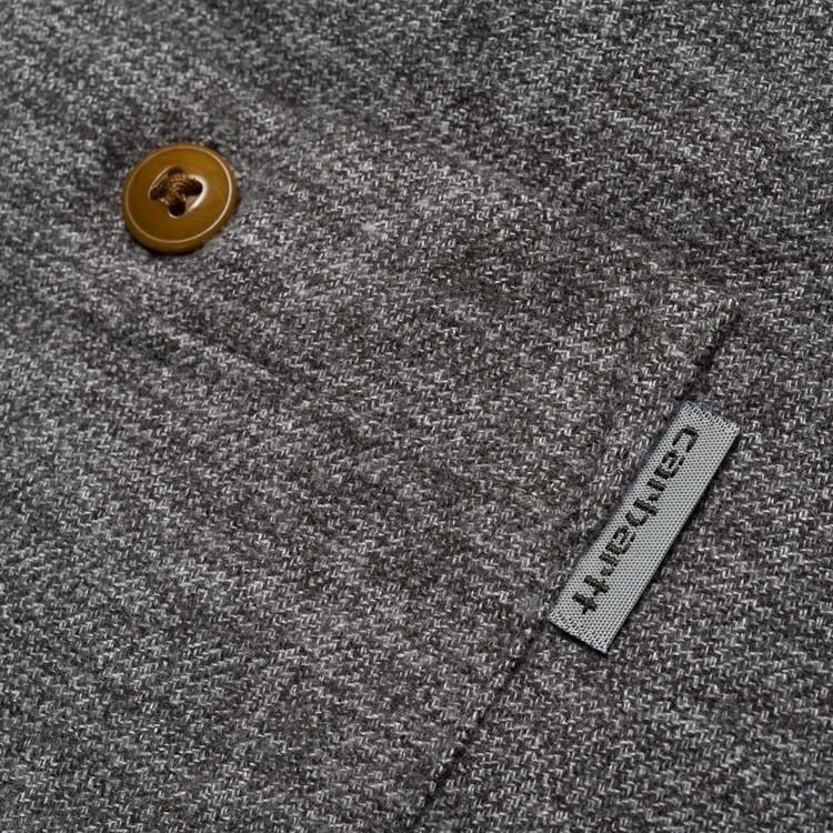 Carhartt L/S Cram Shirt Dark Grey Heath