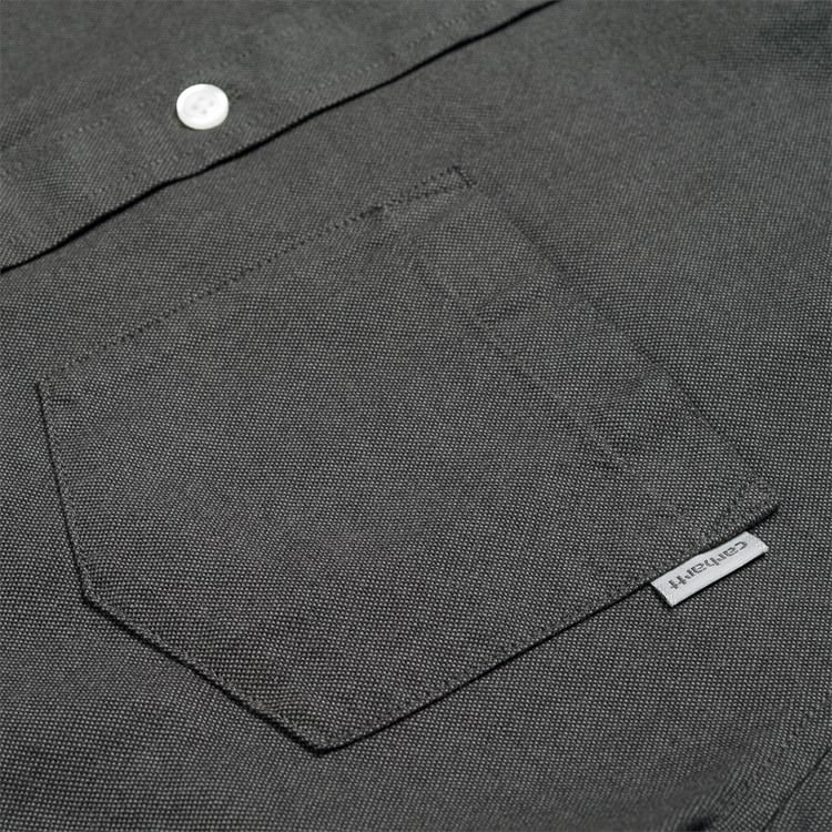 Carhartt WIP L/S Dalton Shirt Black / Shiver