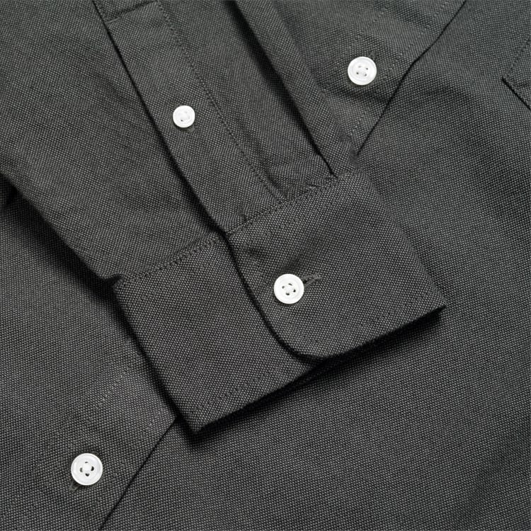 Carhartt WIP L/S Dalton Shirt Black / Shiver