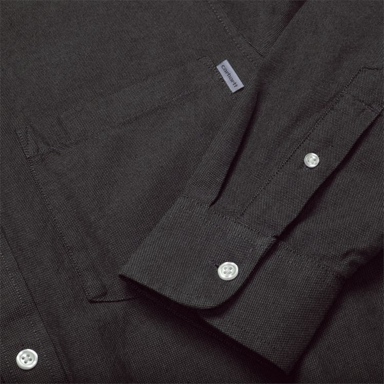 Carhartt WIP L/S Dalton Shirt Black / Husky
